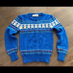 Rare Hudson’s Bay baymart knit sweater size S